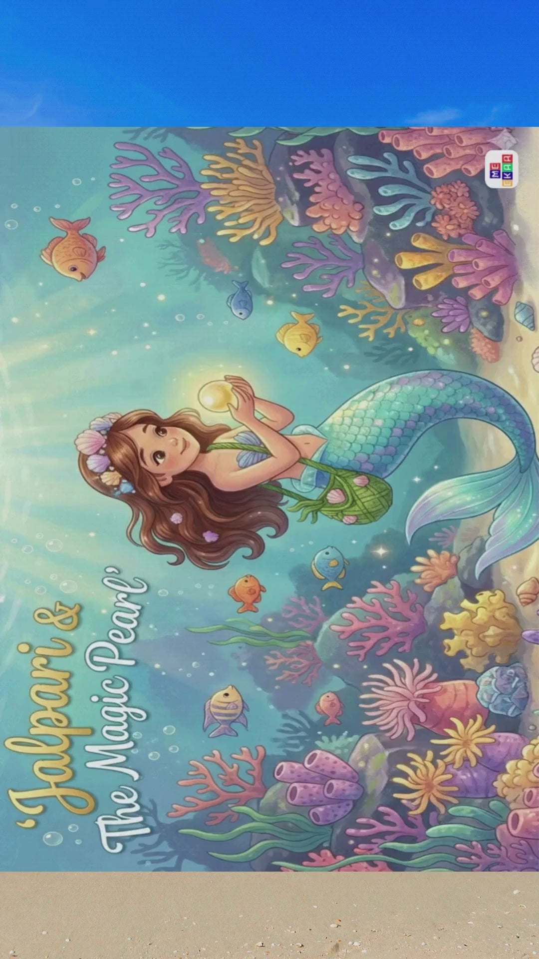 Jalpari and the Magic Pearl – Story & Coloring Book for Kids